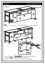 Предварительный просмотр 23 страницы Simpli Home WyndenHall Brooklyn + Max AXCRBUR72-MAH Assembly Manual