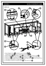 Предварительный просмотр 25 страницы Simpli Home WyndenHall Brooklyn + Max AXCRBUR72-MAH Assembly Manual