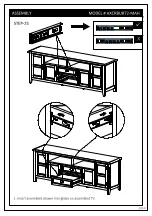 Предварительный просмотр 27 страницы Simpli Home WyndenHall Brooklyn + Max AXCRBUR72-MAH Assembly Manual