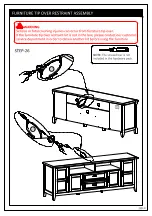 Предварительный просмотр 28 страницы Simpli Home WyndenHall Brooklyn + Max AXCRBUR72-MAH Assembly Manual