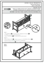 Предварительный просмотр 9 страницы Simpli Home WyndenHall Brooklyn + Max INT-AXCADR-BNCH-EB User Assembly Manual