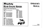 Simplicity 1030 Operator'S Manual preview