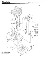 Предварительный просмотр 42 страницы Simplicity 12.5 LT Parts Manual