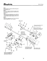 Предварительный просмотр 22 страницы Simplicity 1219 Parts Manual