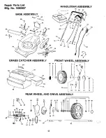 Предварительный просмотр 44 страницы Simplicity 1219 Parts Manual