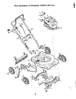 Предварительный просмотр 64 страницы Simplicity 1219 Parts Manual