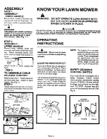 Preview for 5 page of Simplicity 1318PSE Mower Operator'S Manual