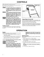 Предварительный просмотр 6 страницы Simplicity 1322PS Mower Operator'S Manual