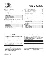 Preview for 5 page of Simplicity 14E Operator'S Manual