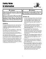 Preview for 6 page of Simplicity 14E Operator'S Manual