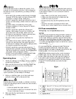 Предварительный просмотр 6 страницы Simplicity 1524 Operator'S Manual