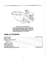 Предварительный просмотр 3 страницы Simplicity 1690229 Operator'S Manual