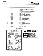 Preview for 45 page of Simplicity 1690530 Parts Manual