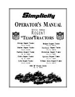 Simplicity 1692358 Operator'S Manual preview