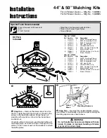 Preview for 1 page of Simplicity 1692884 Installation Instructions