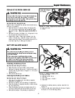 Preview for 27 page of Simplicity 1693452 Operator'S Manual