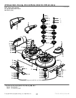 Предварительный просмотр 42 страницы Simplicity 1693554 Parts Manual