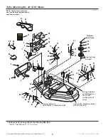 Preview for 2 page of Simplicity 1694306 Illustrated Parts List