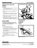 Preview for 8 page of Simplicity 1695299 Installation Instructions Manual