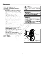 Preview for 16 page of Simplicity 1695577 Operator'S Manual