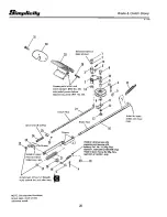 Preview for 22 page of Simplicity 4208G Parts Manual