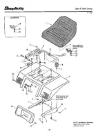 Preview for 36 page of Simplicity 4208G Parts Manual