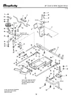 Preview for 40 page of Simplicity 4208G Parts Manual