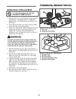 Preview for 37 page of Simplicity 5022285 Operator'S Manual