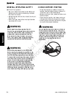 Предварительный просмотр 18 страницы Simplicity 5100723 Operator'S Manual