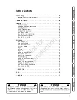 Preview for 3 page of Simplicity 7800547 Operator'S Manual