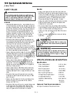 Предварительный просмотр 142 страницы Simplicity AGCO Allis 2000 Series Service & Repair Manual