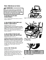 Preview for 21 page of Simplicity Axion / 150Z ZTR Series Operator'S Manual