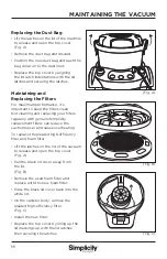 Предварительный просмотр 12 страницы Simplicity BRIO CANISTER Owner'S Manual