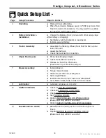 Preview for 5 page of Simplicity Broadmoor 1600 Series Dealer Setup & Adjustment Instructions Manual