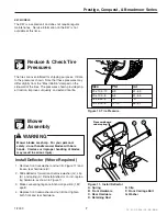 Preview for 9 page of Simplicity Broadmoor 1600 Series Dealer Setup & Adjustment Instructions Manual