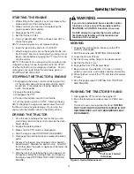 Preview for 13 page of Simplicity Broadmoor 16HP V-Twin Operator'S Manual