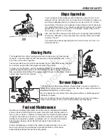 Предварительный просмотр 5 страницы Simplicity Broadmoor 22HP Operator'S Manual