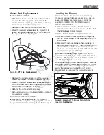 Предварительный просмотр 29 страницы Simplicity Broadmoor 22HP Operator'S Manual