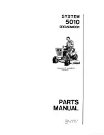 Simplicity Broadmoor 5010 Parts Manual preview