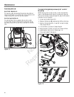 Preview for 22 page of Simplicity Broadmoor series Operator'S Manual