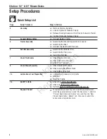 Preview for 2 page of Simplicity Citation 5900522 Dealer Setup & Adjustment Instructions Manual