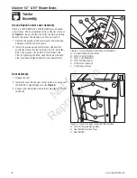 Preview for 4 page of Simplicity Citation 5900522 Dealer Setup & Adjustment Instructions Manual