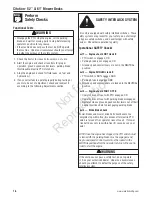 Preview for 16 page of Simplicity Citation 5900522 Dealer Setup & Adjustment Instructions Manual