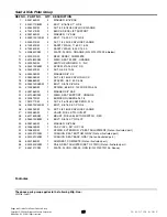 Preview for 25 page of Simplicity Cobalt 5101602 Parts Manual