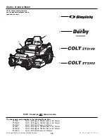 Preview for 52 page of Simplicity Colt ZT2148 Parts Manual