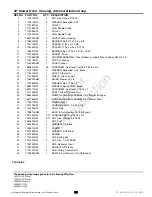 Preview for 63 page of Simplicity CONQUEST 1700 Series Parts Manual