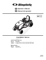 Simplicity Conquest 23HP Operator'S Manual preview