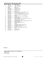 Preview for 45 page of Simplicity CONQUEST Conquest / 2700 Parts Manual