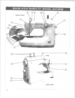 Preview for 5 page of Simplicity Creative Spirit Plus SA2200 Instruction Manual & Reference Manual