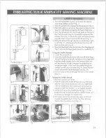 Preview for 14 page of Simplicity Creative Spirit Plus SA2200 Instruction Manual & Reference Manual